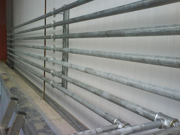 Galvanised steel pipework system | Compressed air | AirpowerUK